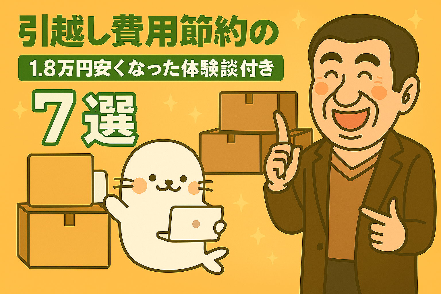 【実録】引越し費用が1.8万円も安くなった!節約のコツ7選と“やっちゃいがちミス”まとめ