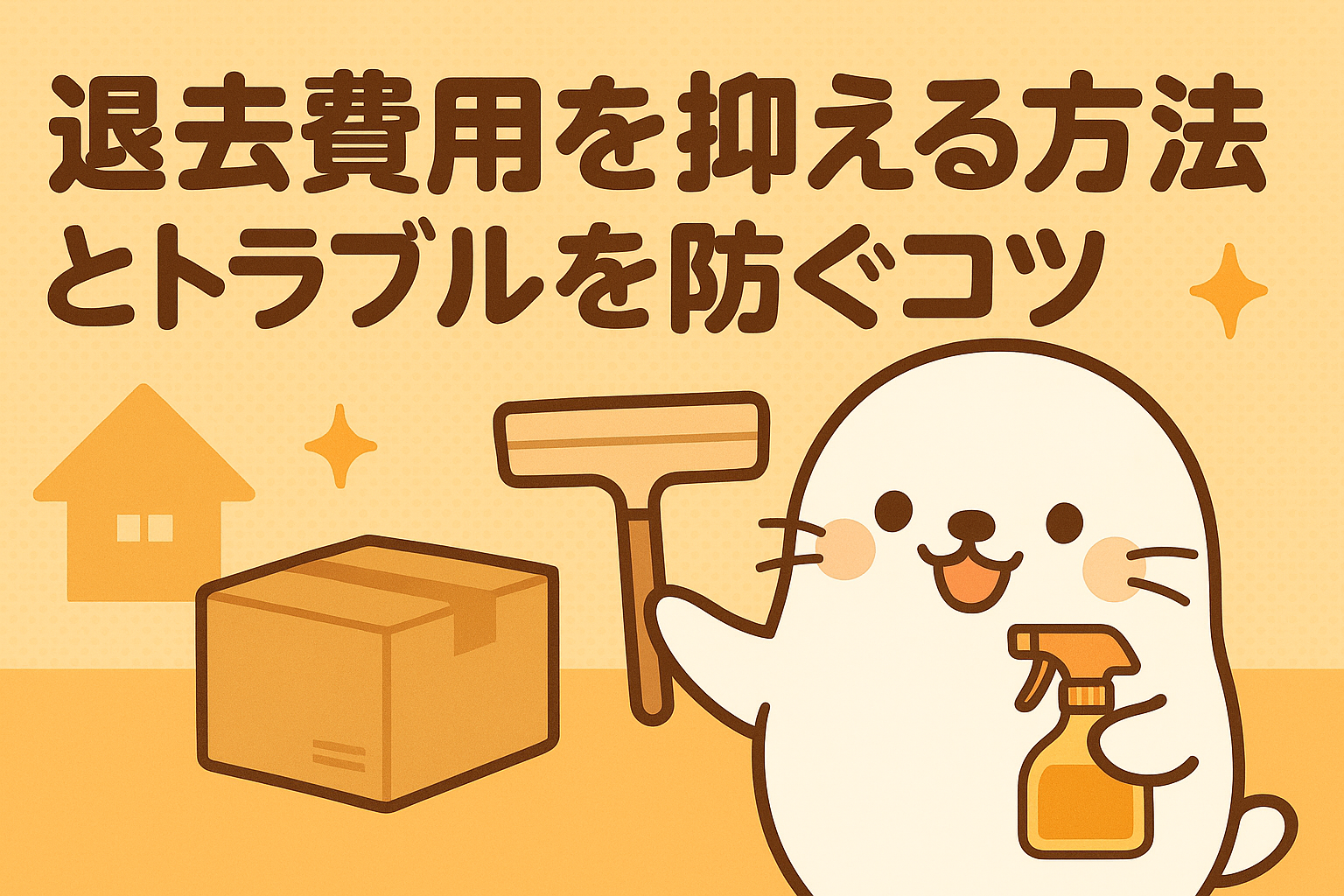 【保存版】退去費用を抑える方法とトラブルを防ぐコツ|一人暮らしの引越し前にやるべきこと